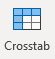 Query Type: Crosstab button