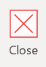 Close relationships workspace button