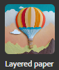 Layered paper