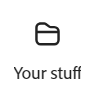 Your stuff