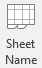 Sheet Name button