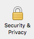 Security and Privacy icon