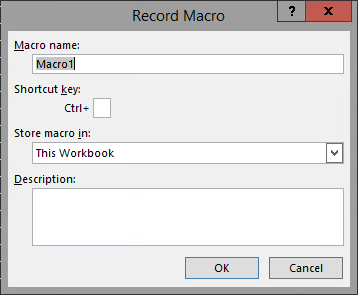 personal macro workbook excel 2016