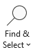 Find and Select button