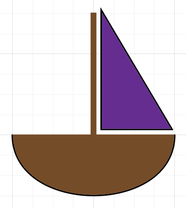 Image of the completed boat.