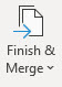 Finish and merge button
