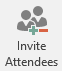 Image of the Invite Attendees button