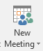 Image of New Meeting button