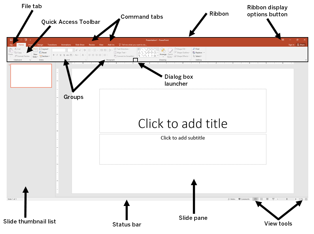 microsoft powerpoint 2016 basics unit 1 answers