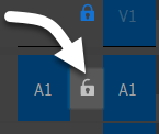 Track lock icon for the A1 track