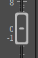 Volume control slider