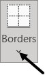 Borders drop-down menu
